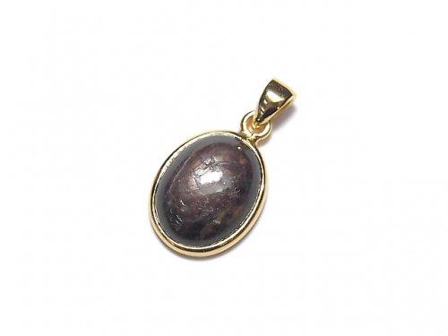 [Video] [One of a kind] Star Sapphire AA++ Pendant 18KGP NO.33