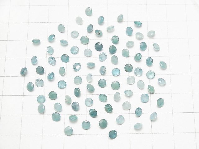 [Video]Grandidierite AAA- Loose stone Round Faceted 4x4mm 5pcs