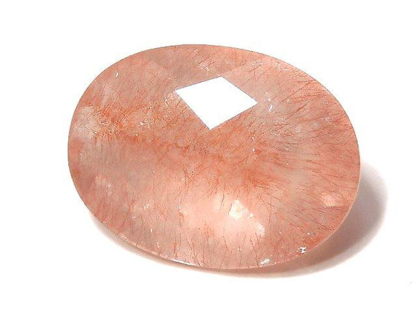 [Video] [One of a kind] Natural Strawberry Quartz AAA Undrilled Faceted 1pc NO.39
