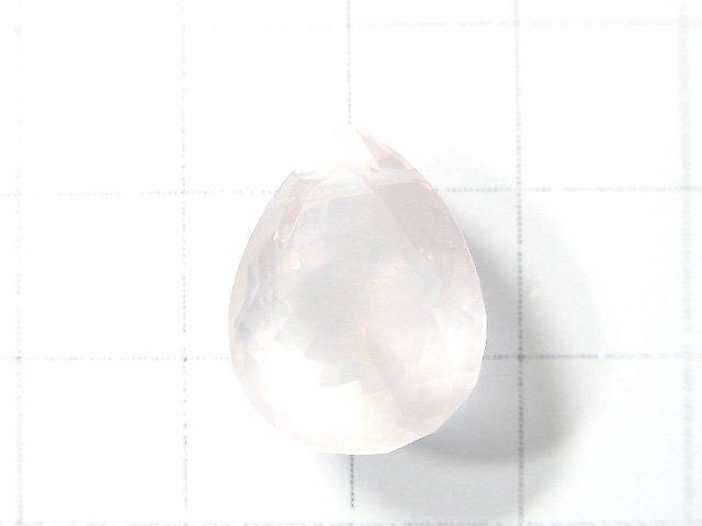 [Video] [One of a kind] High Quality Rose Quartz AAA Faceted 1pc NO.17