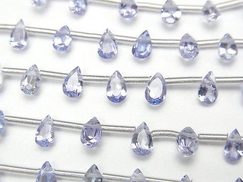 [Video] High Quality Tanzanite AAA Pear shape Faceted 5x3mm 1strand (18pcs)