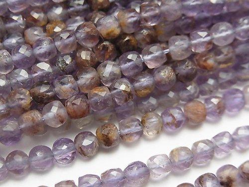 [Video] High Quality! Garden Amethyst AAA- Cube Shape 4x4mm 1strand beads (aprx.15inch / 37cm)