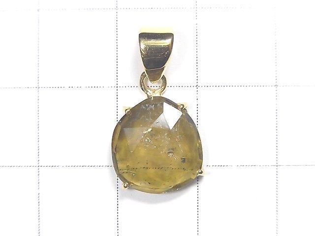 [Video] [One of a kind] Green Tourmaline AAA- Pendant Silver925 NO.1