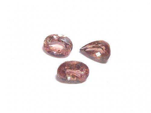 [Video] [One of a kind] High Quality Pink Tourmaline AAA Undrilled Faceted 3pcs Set NO.66