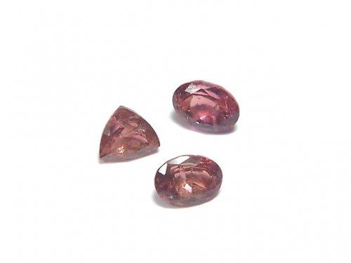 [Video] [One of a kind] High Quality Pink Tourmaline AAA Undrilled Faceted 3pcs Set NO.68