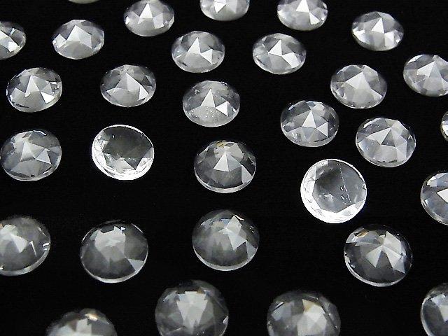 [Video] Crystal AAA Round Rose Cut 10x10mm 3pcs