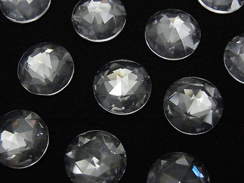 [Video] Crystal AAA Round Rose Cut 12x12mm 2pcs