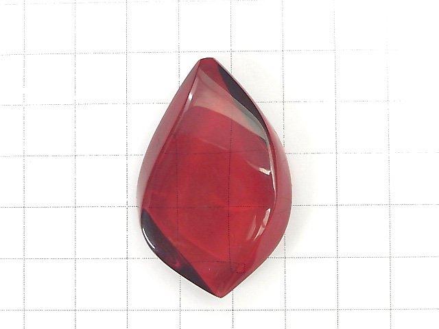 [Video] [One of a kind] Columbia Red Color Amber Undrilled Marquise NO.220