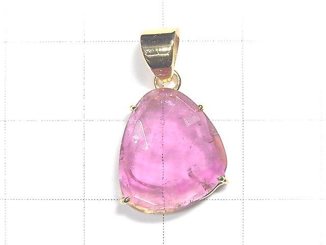 [Video] [One of a kind] Pink Tourmaline AAA- Pendant Silver925 NO.33