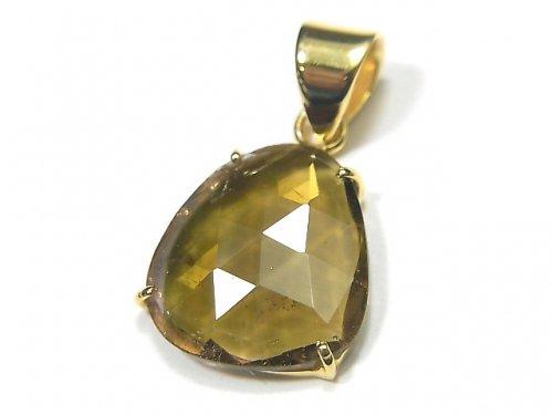 [Video] [One of a kind] Green Tourmaline AAA- Pendant Silver925 NO.42