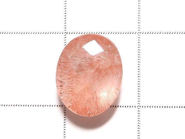 [Video] [One of a kind] Natural Strawberry Quartz AAA Undrilled Faceted 1pc NO.56