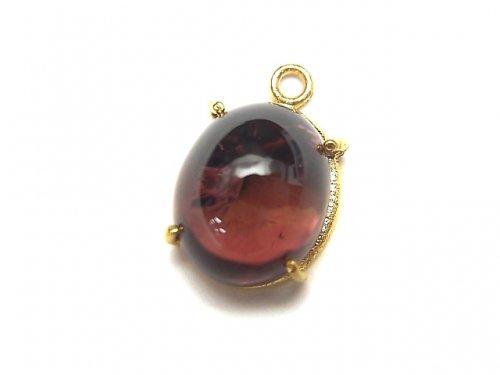 [Video] [One of a kind] High Quality Pink Tourmaline AAA Bezel Setting 18KGP 1pc NO.65