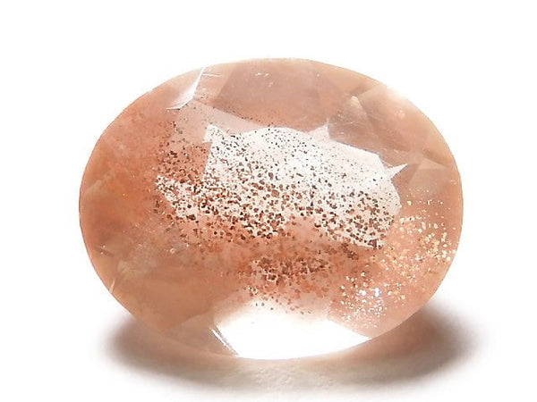[Video] [One of a kind] High Quality Oregon Sunstone AAA Faceted 1pc NO.155