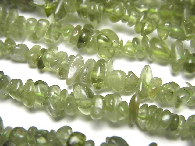 Green Apatite AA++ Chips (Small Nugget ) 1strand beads (aprx.33inch/84cm)