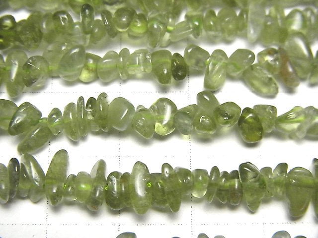Green Apatite AA++ Chips (Small Nugget ) 1strand beads (aprx.33inch/84cm)