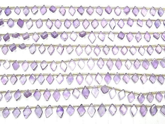 [Video]High Quality Amethyst AA++ Diamond Shape half or 1strand beads (aprx.7inch/18cm)