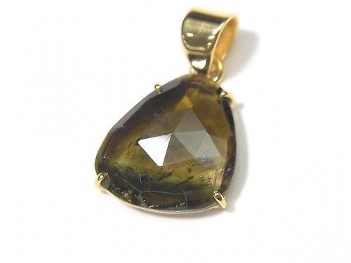 [Video] [One of a kind] Green Tourmaline AAA- Pendant Silver925 NO.62