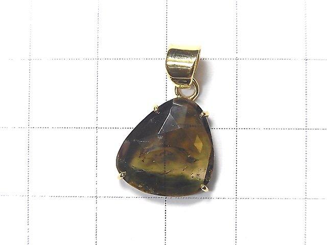 [Video] [One of a kind] Green Tourmaline AAA- Pendant Silver925 NO.62