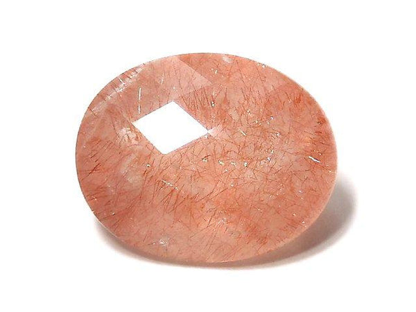 [Video] [One of a kind] Natural Strawberry Quartz AAA Undrilled Faceted 1pc NO.73