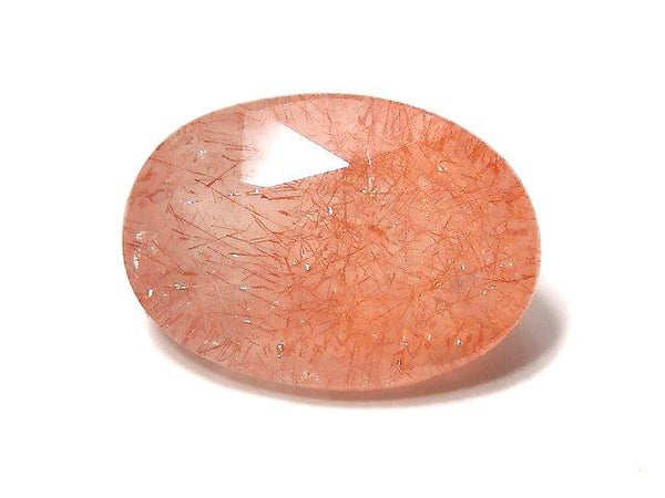 [Video] [One of a kind] Natural Strawberry Quartz AAA Undrilled Faceted 1pc NO.78