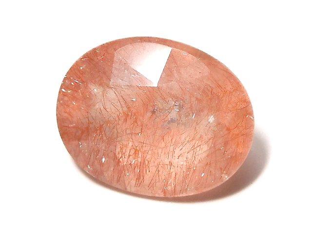 [Video] [One of a kind] Natural Strawberry Quartz AAA Undrilled Faceted 1pc NO.81