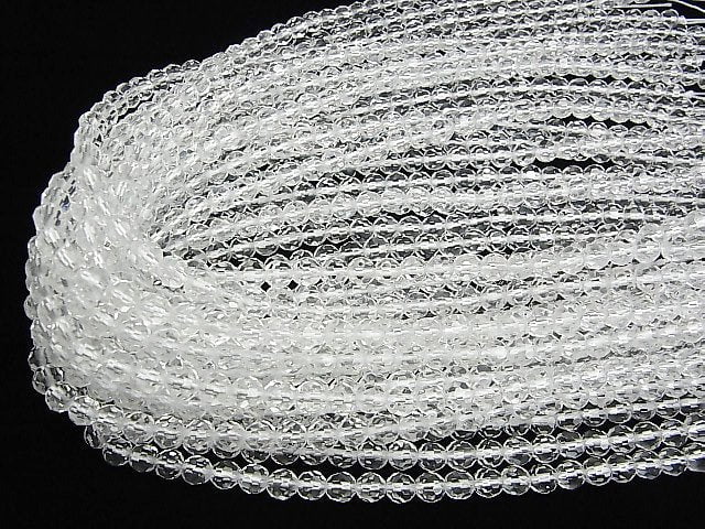 [Video]High Quality! Crystal AAA 32Faceted Round 6mm 1/4 or 1strand beads (aprx.15inch/38cm)