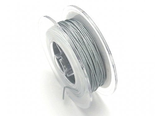 German nylon cord light gray [0.5mm][1mm][1.5mm][2mm]