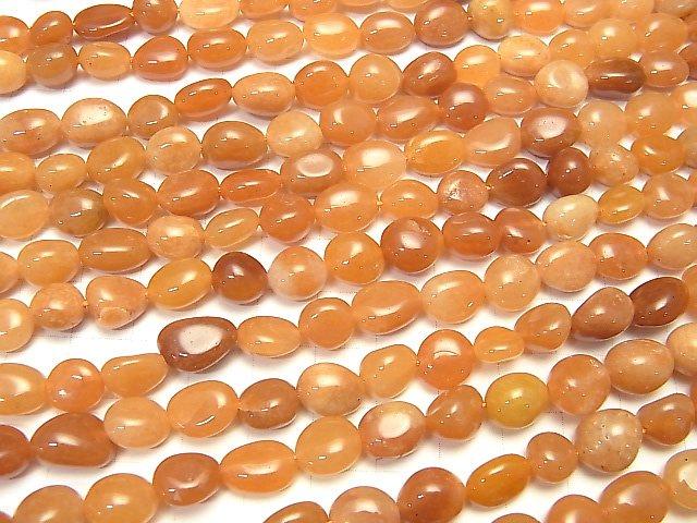 [Video] Orange Aventurine Nugget 1strand beads (aprx.15inch / 38cm)