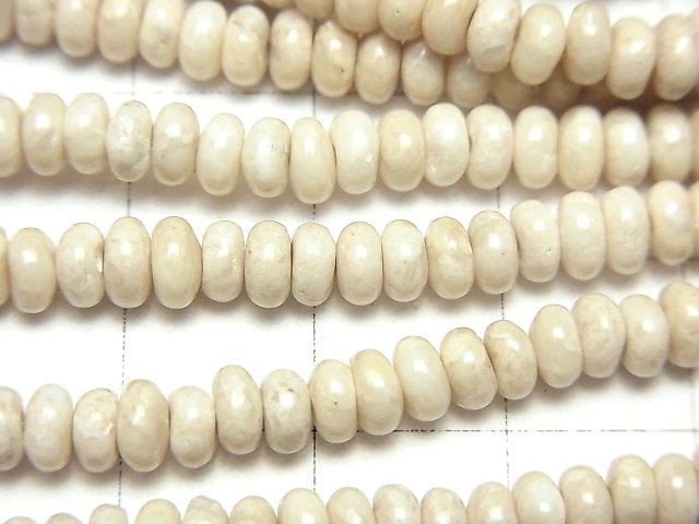 [Video] Riverstone Roundel 4.5x4.5x2mm half or 1strand beads (aprx.15inch/38cm)