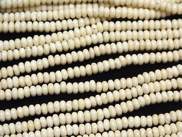 [Video] Riverstone Roundel 4.5x4.5x2mm half or 1strand beads (aprx.15inch/38cm)