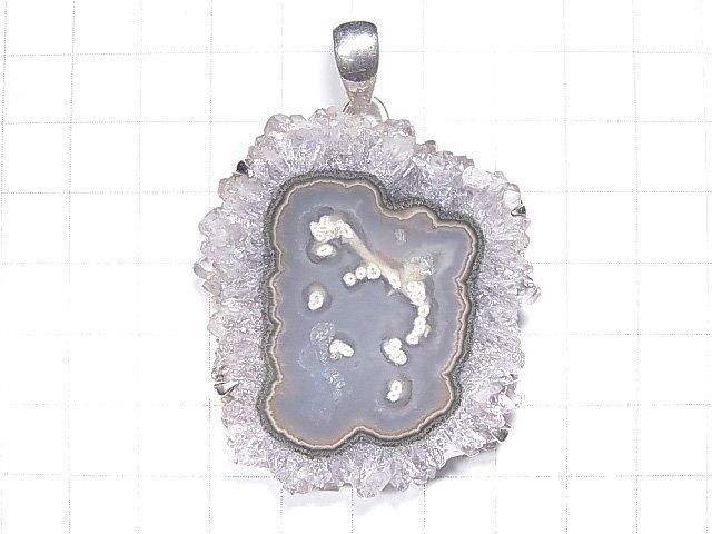 [Video] [One of a kind] Flower Amethyst Pendant Silver925 NO.57
