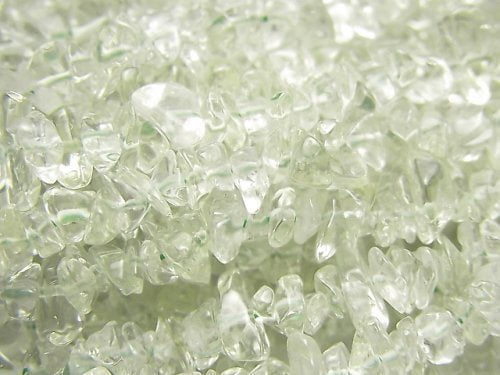 [Video] High Quality Green Amethyst AAA-Chips (Small Nugget) 1strand beads (aprx.33inch / 82cm)