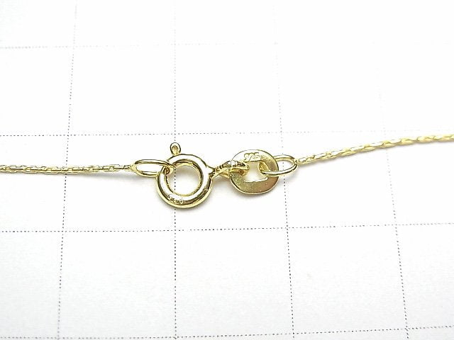 Silver925 beading chain 0.7mm 18KGP [40cm][45cm][50cm][60cm] necklace 1pc