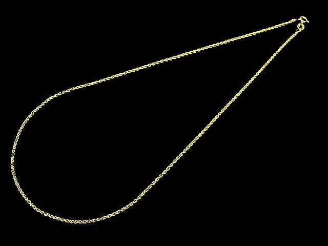 Silver925 Rope Chain 1.2mm 18KGP [40cm][45cm][50cm][60cm] Necklace 1pc