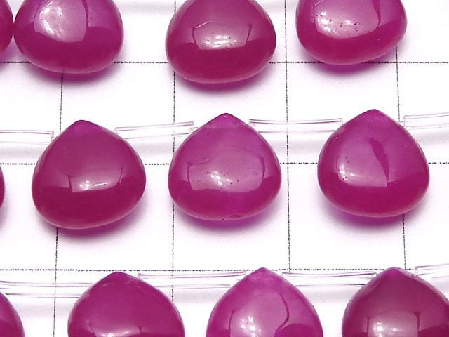 Wine Red color Jade Chestnut 10x10x5mm 1strand beads (aprx.15inch/36cm)