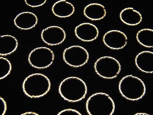 14KGF Jump Ring (Open / Close type) Sparkle 10mm Gauge 1.0mm 2pcs