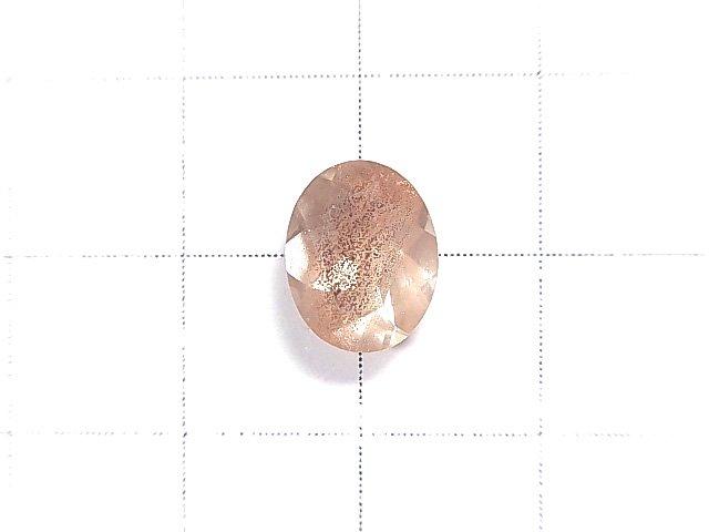 [Video] [One of a kind] High Quality Oregon Sunstone AAA Faceted 1pc NO.155