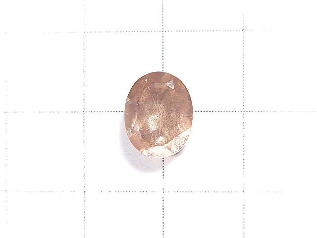 [Video] [One of a kind] High Quality Oregon Sunstone AAA Faceted 1pc NO.158