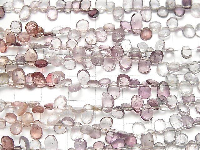 [Video] High Quality Multicolor Spinel AA++ Freeform Single Sided Rose Cut half or 1strand beads (aprx.14inch / 34cm)