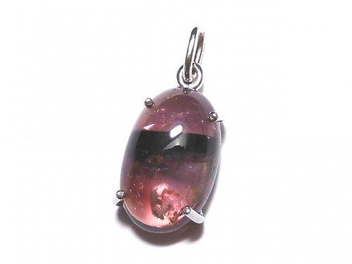 [Video] [One of a kind] High Quality Bi-color Tourmaline AAA- Pendant Silver925 NO.208