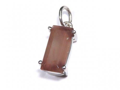 [Video] [One of a kind] High Quality Andesine AAA- Faceted Pendant Silver925 NO.113