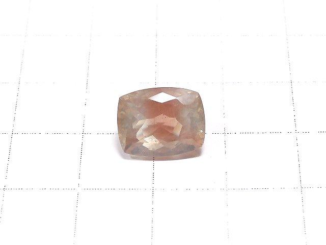 [Video] [One of a kind] High Quality Oregon Sunstone AAA+ Faceted 1pc NO.343