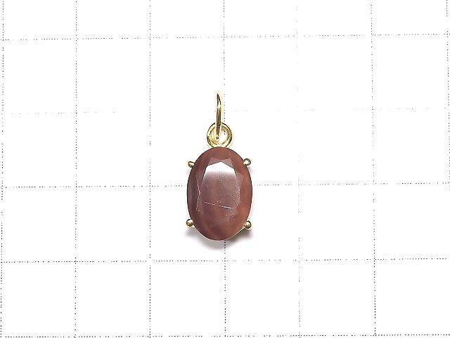 [Video] [One of a kind] High Quality Andesine AAA- Faceted Pendant 18KGP NO.239