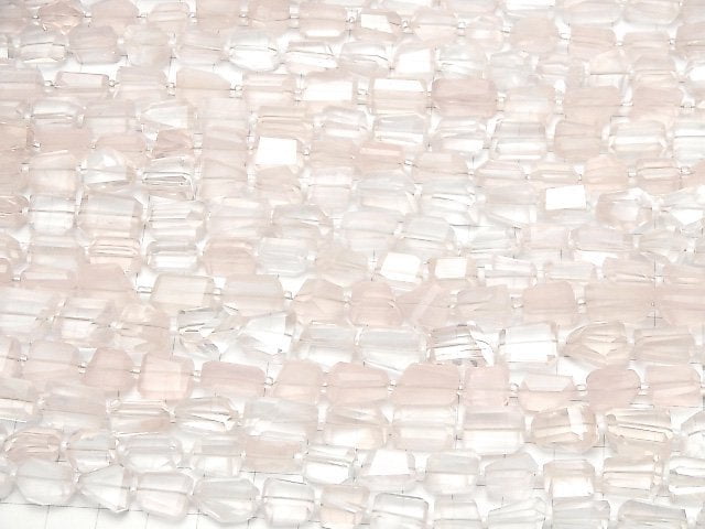 [Video]High Quality Rose Quartz AAA-Faced Nugget half or 1strand beads (aprx.13inch/31cm)