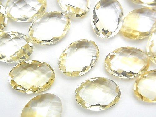 [Video] High Quality Citrine AAA- Undrilled Faceted Oval 14x10mm 2pcs