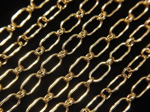 14KGF long and short chain 3.4mm width 10cm