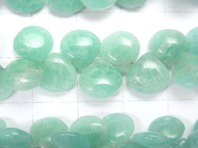 [Video] Amazonite AA++ Chestnut (Smooth) half or 1strand beads (aprx.7inch / 18cm)