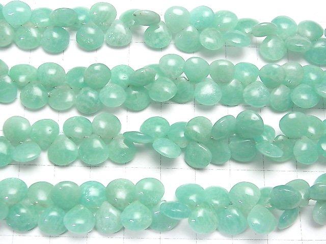 [Video] Amazonite AA++ Chestnut (Smooth) half or 1strand beads (aprx.7inch / 18cm)