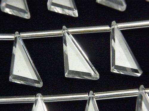 [Video] High Quality Crystal AAA Flat Triangle 18x10mm 1strand (9pcs)