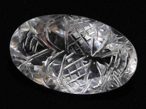 [Video] [One of a kind] High Quality Crystal AAA Carved Faceted 1pc NO.76